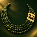 Load image into Gallery viewer, Multi-Strand Beaded Buckle Necklace
