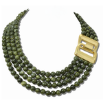 Load image into Gallery viewer, Multi-Strand Beaded Buckle Necklace

