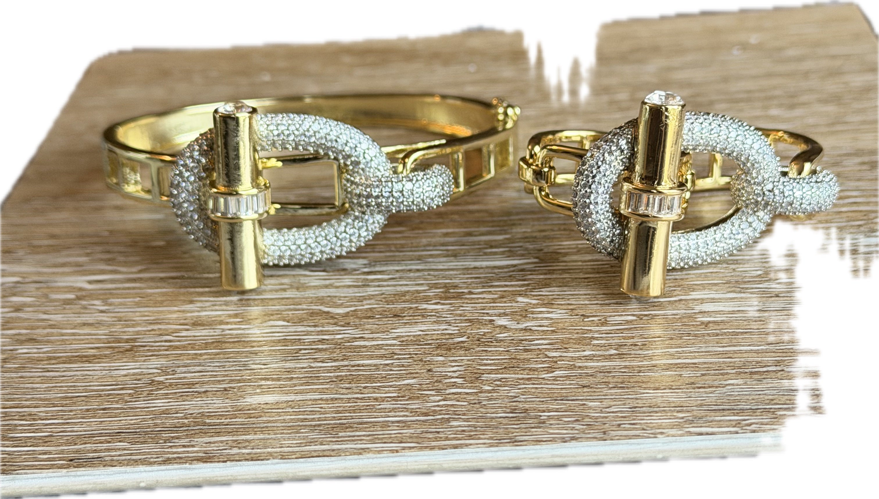 Buckle Bangle/Ring Set