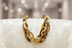 Load image into Gallery viewer, Celluloid Acetate Link Necklace
