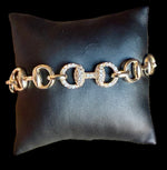 Load image into Gallery viewer, Ladies' Chain Link Horse Bit Bracelet
