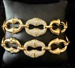 Load image into Gallery viewer, Chrona Pave Link Bracelet
