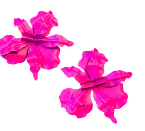 Oversized Flower Blossom Earrings