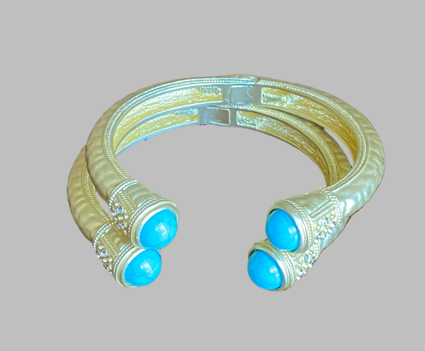 Ladies Gold Cuff Bangle