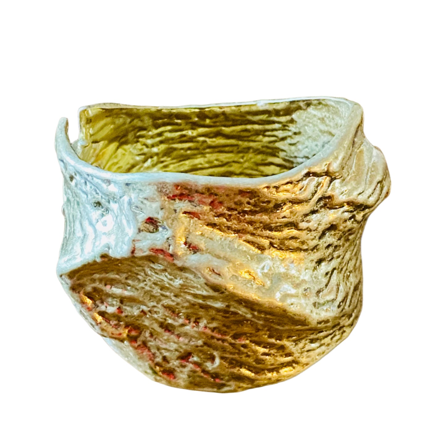 Ladies' Gold Hammered Cuff