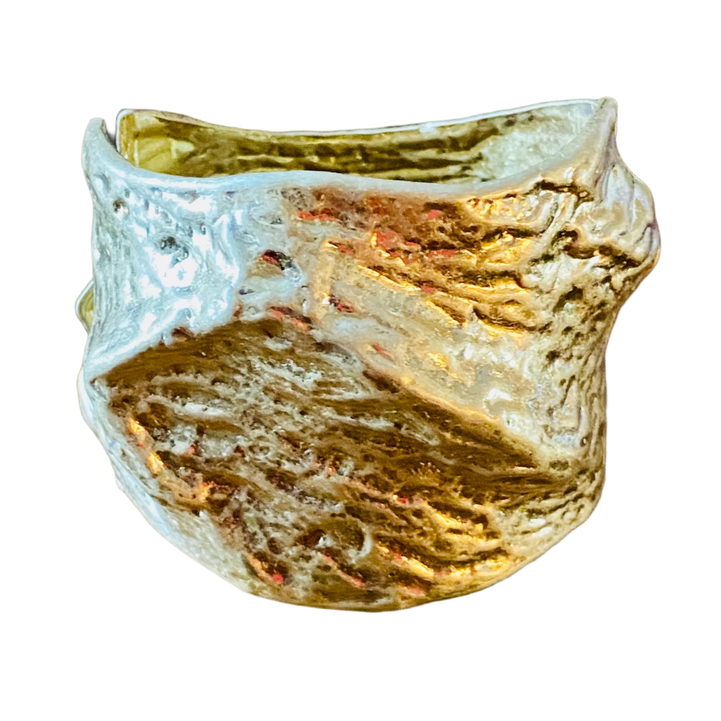 Ladies' Gold Hammered Cuff