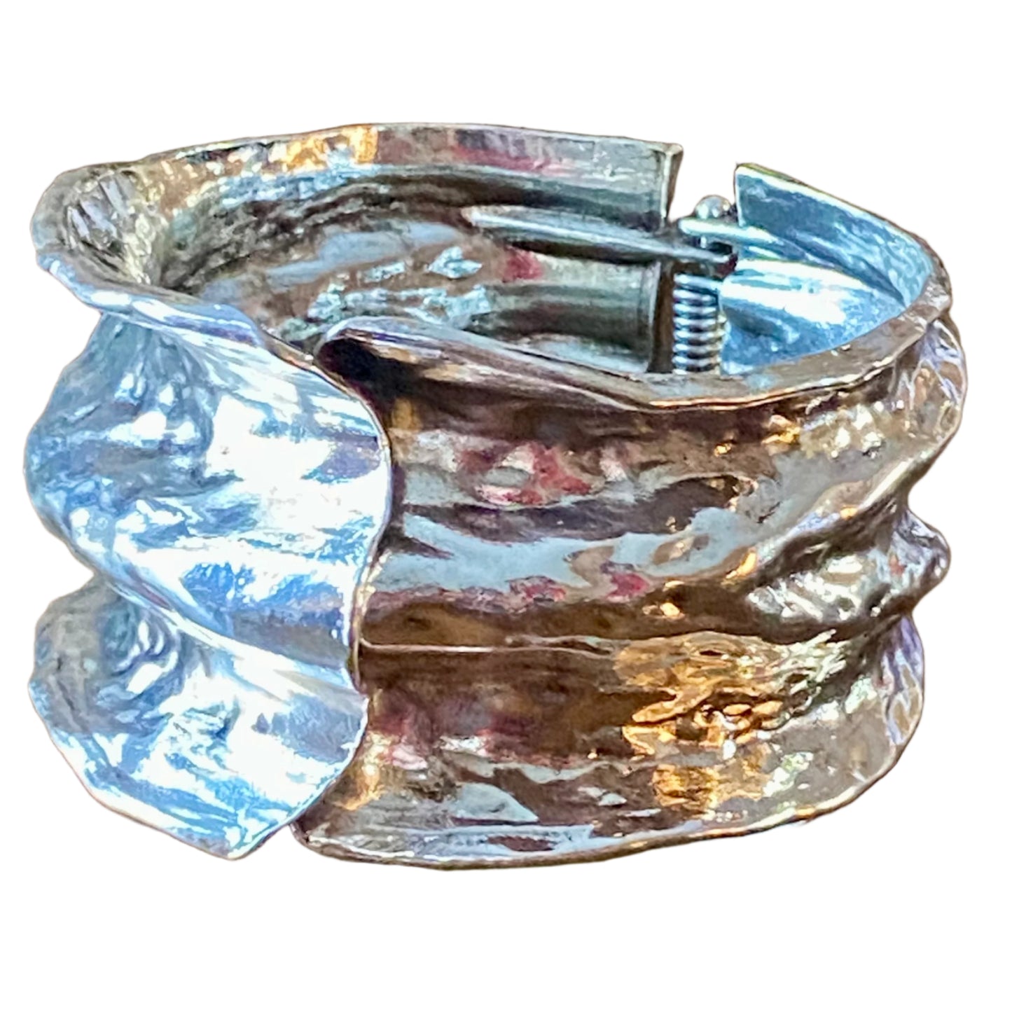 Ladies' Hammered Split Cuff