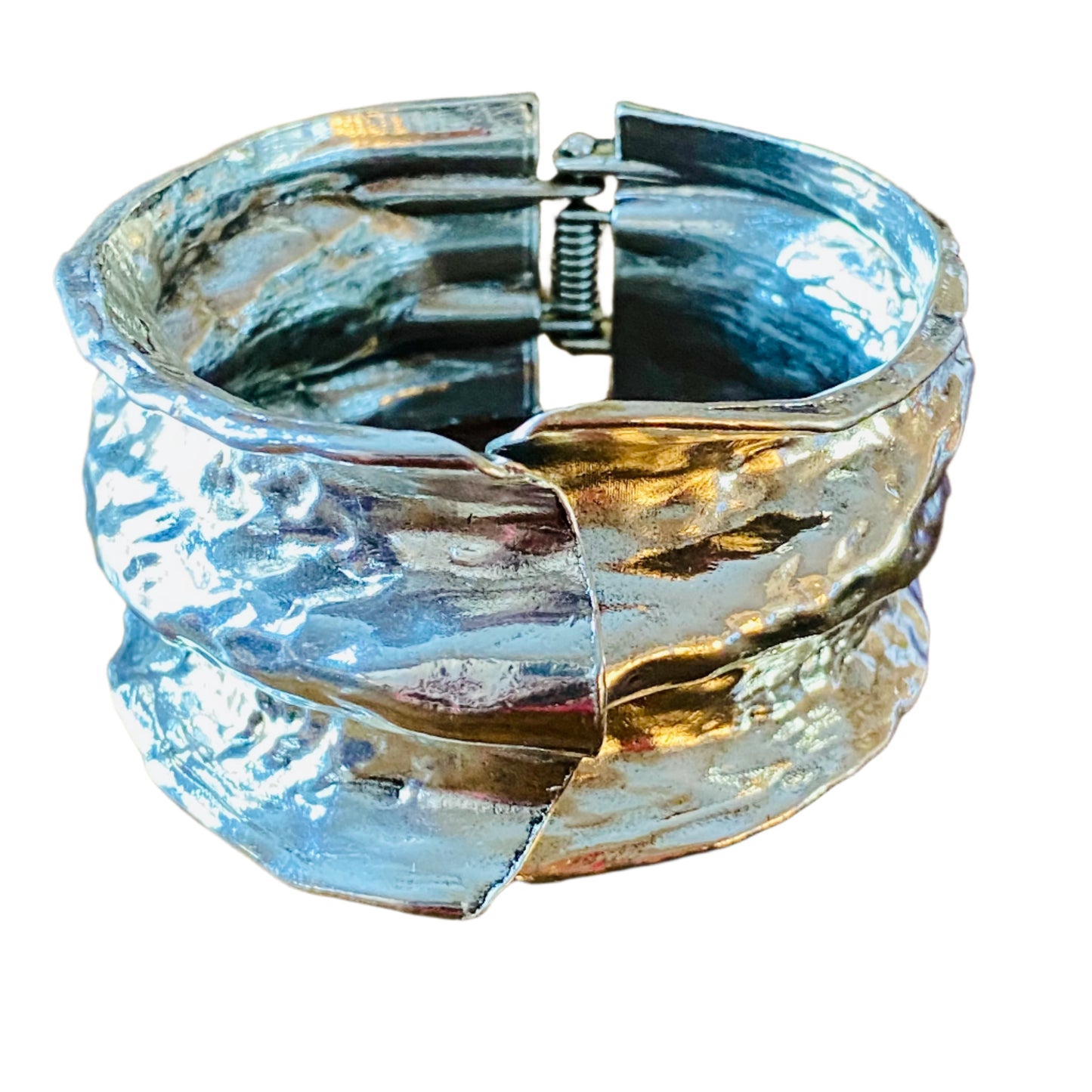 Ladies' Hammered Split Cuff