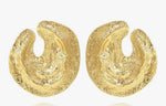 Load image into Gallery viewer, Large Geometric/Irregular Textured Earrings
