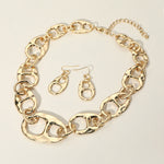 Load image into Gallery viewer, Fashion Gold/Silver-Tone Chunky Chain Sod Tab/ Pop Top Necklace
