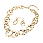 Load image into Gallery viewer, Fashion Gold/Silver-Tone Chunky Chain Sod Tab/ Pop Top Necklace
