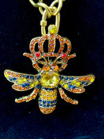 Load image into Gallery viewer, Ladies Queen Bee Handcrafted Necklace
