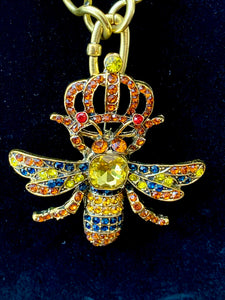 Ladies Queen Bee Handcrafted Necklace