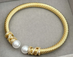 Load image into Gallery viewer, 304 Stainless Steel Cable Cuff/Bangle
