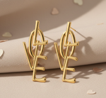 Load image into Gallery viewer, LOVE Dangle Earrings
