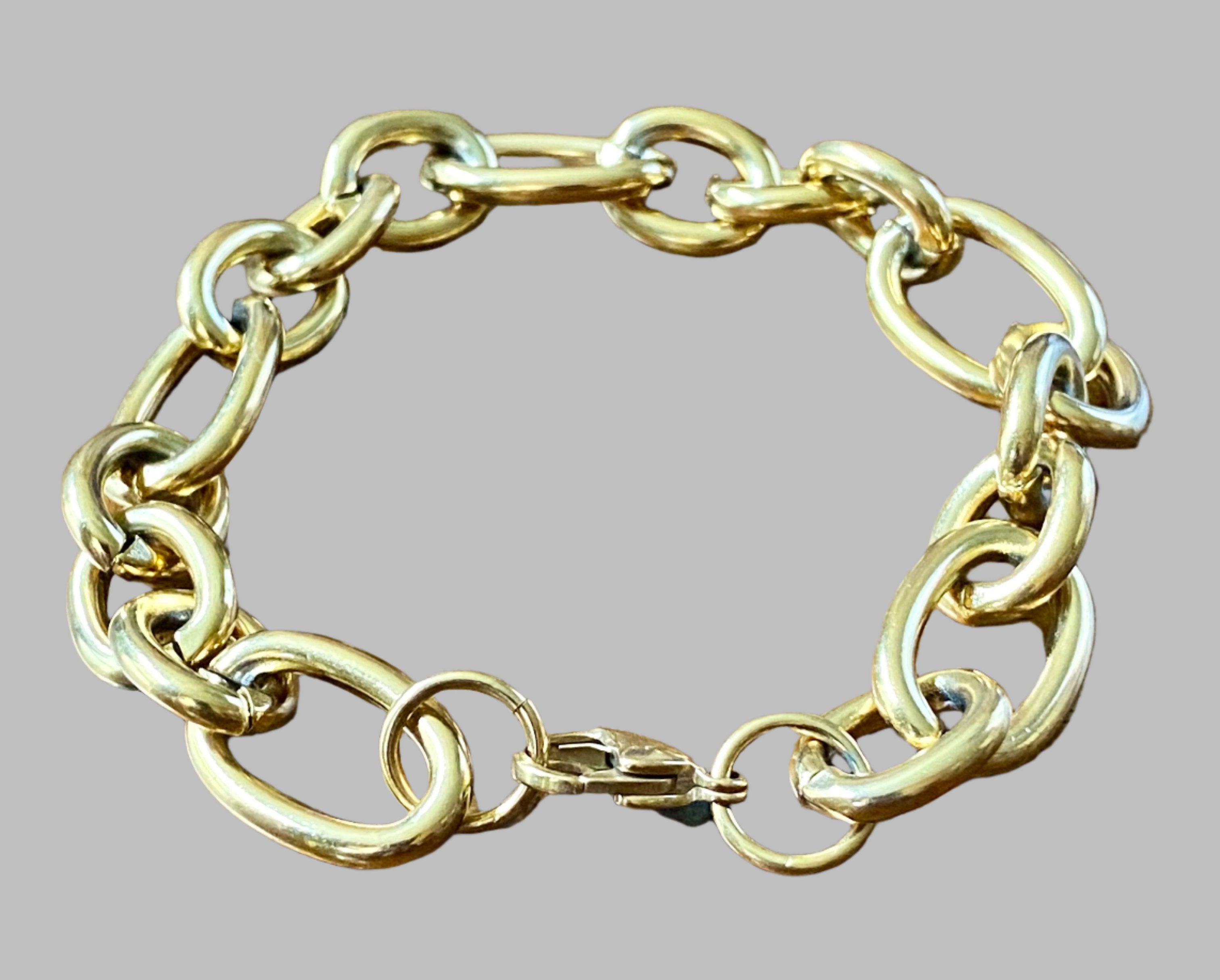 Stainless Steel Chain Link Bracelet