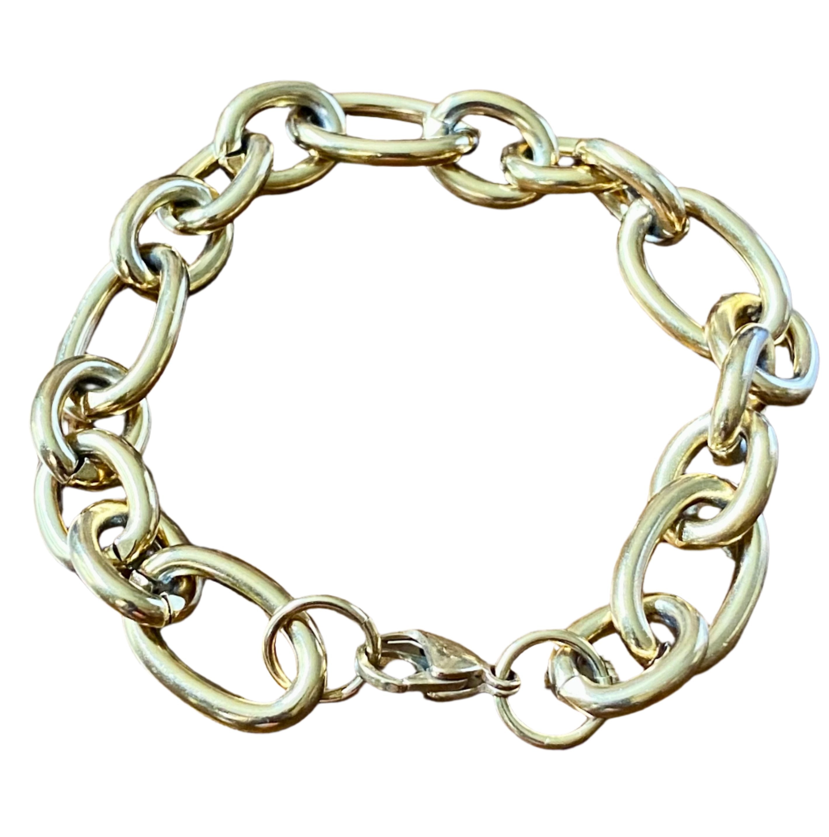 Stainless Steel Chain Link Bracelet