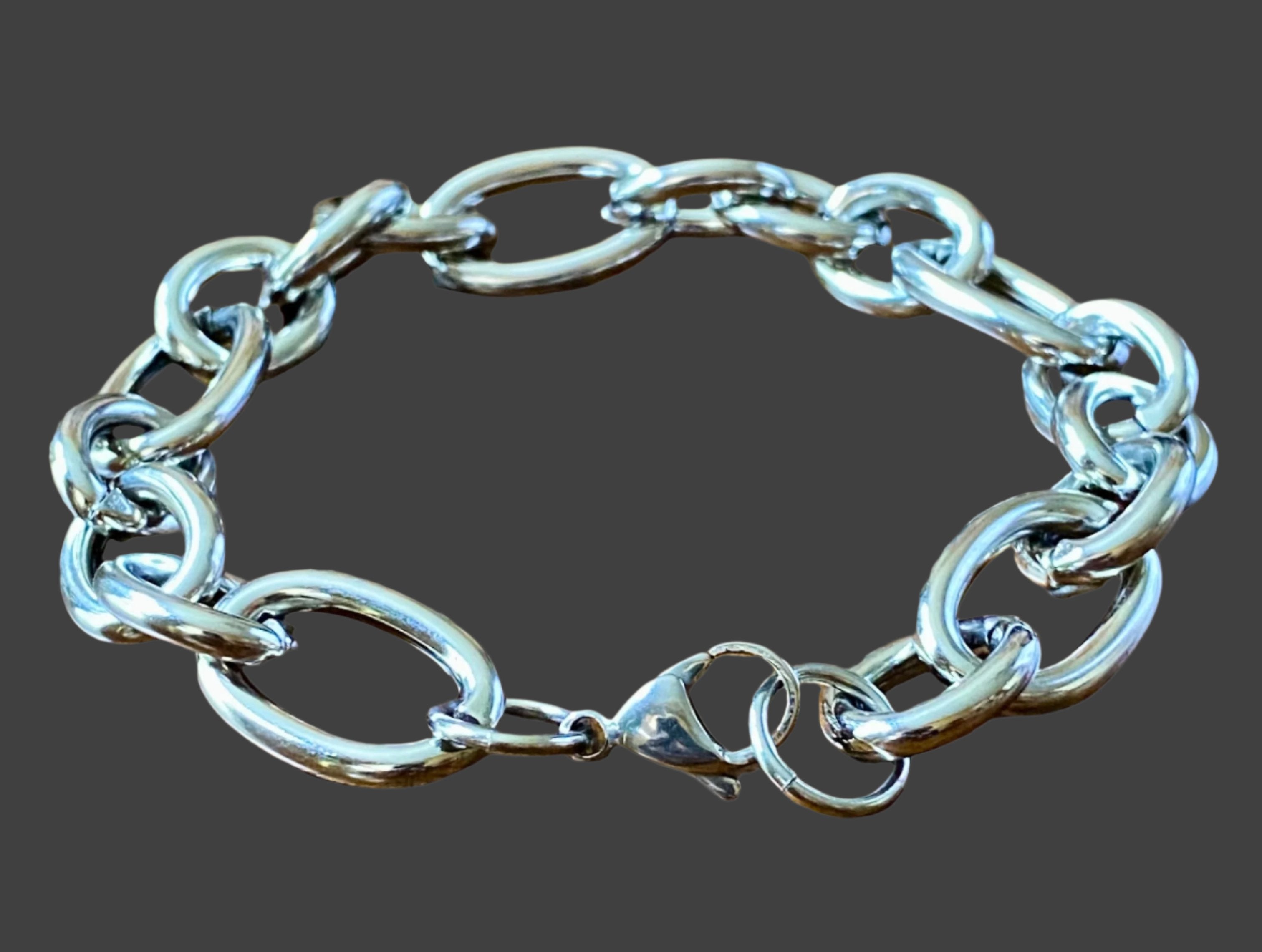 Stainless Steel Chain Link Bracelet