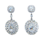 Load image into Gallery viewer, Ladies&#39; Crystal Statement Dangle Earrings
