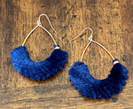 Load image into Gallery viewer, Fringe Tassel Teardrop Earrings
