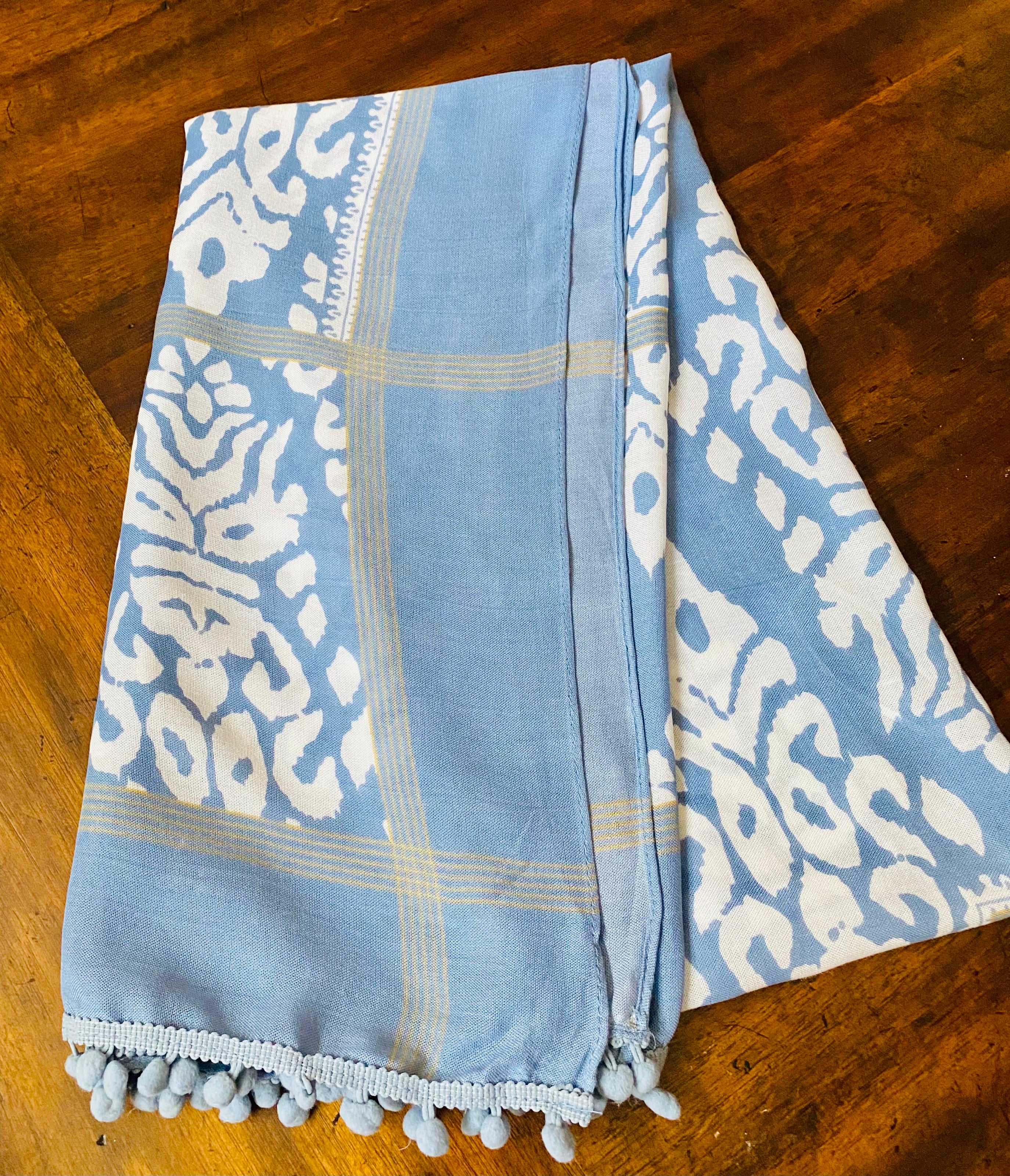 Ikat Tassel Kimono/Cover-up/Poncho