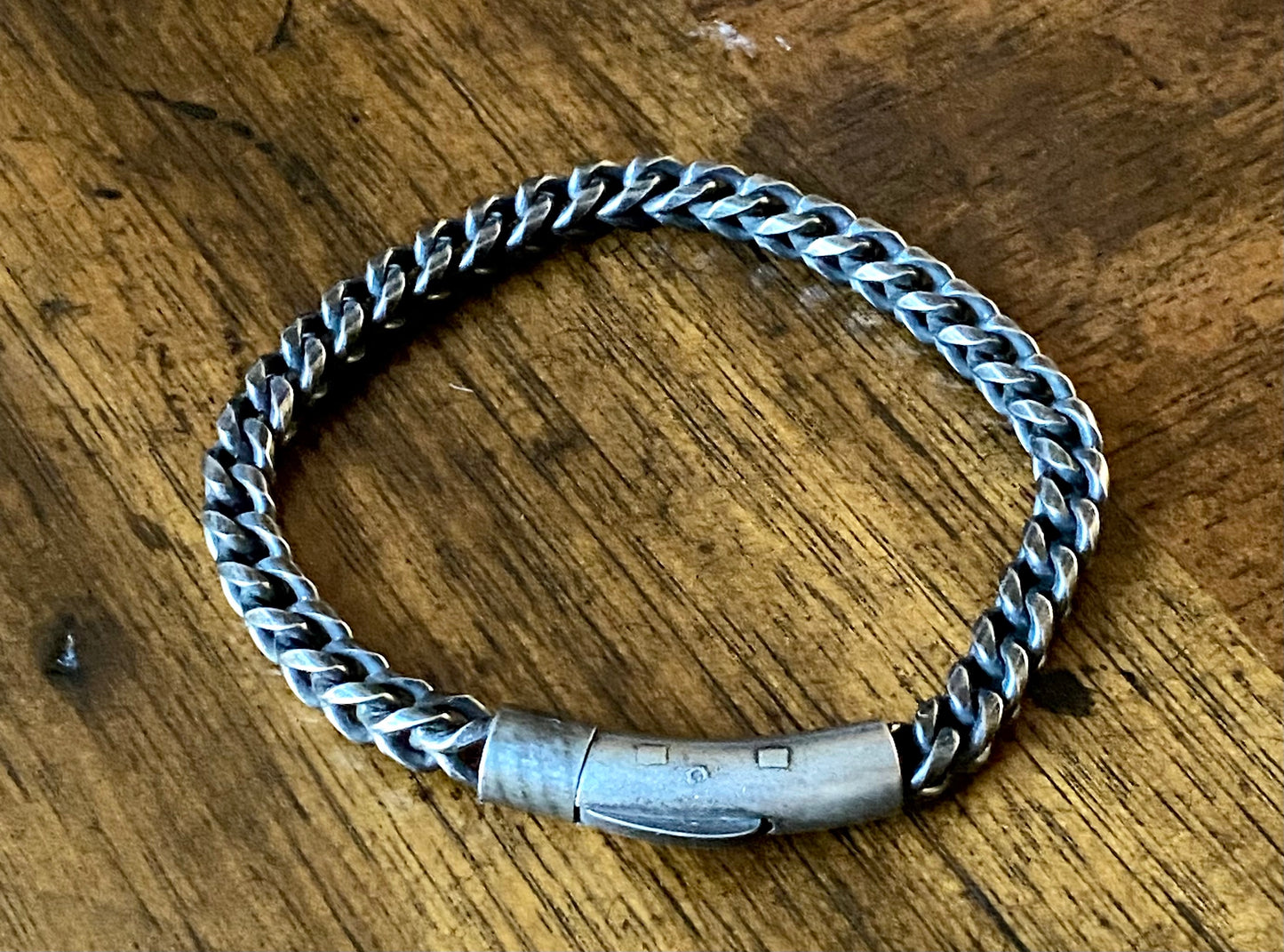 Men's Stainless Steel Chain Link Bracelet