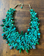 Load image into Gallery viewer, Mixed Bead Statement Bib Necklace
