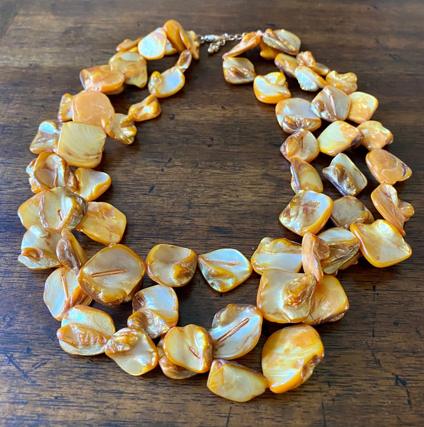 Handcrafted Multi-Strand Shell Necklace