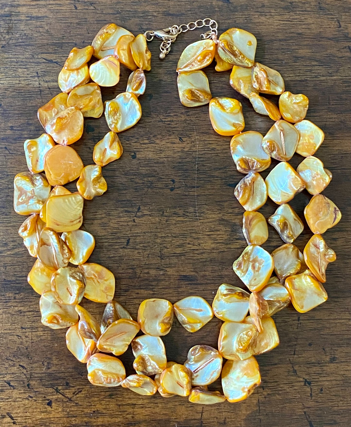 Handcrafted Multi-Strand Shell Necklace